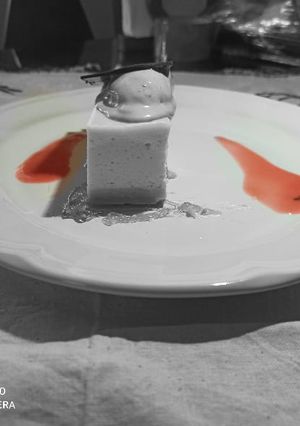 Una foto de Salsa de fresa