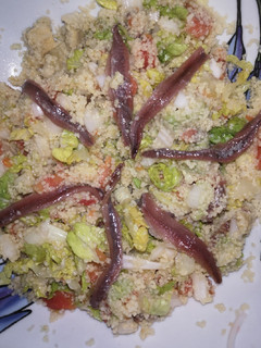 Una foto de Ensalada de couscous
