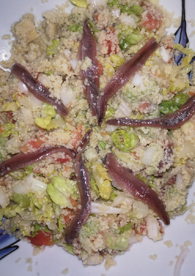 Una foto de Ensalada de couscous