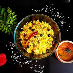 Veg Pulao A picture of Veg Pulao.
