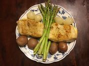 A picture of asparagus sesame