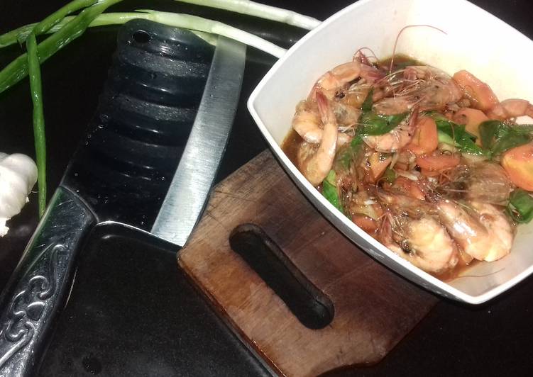Udang Mentega Saori Black Pepper