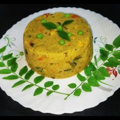 A picture of Rava upma.