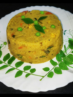 A picture of Rava upma.