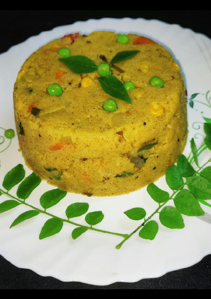 A picture of Rava upma.
