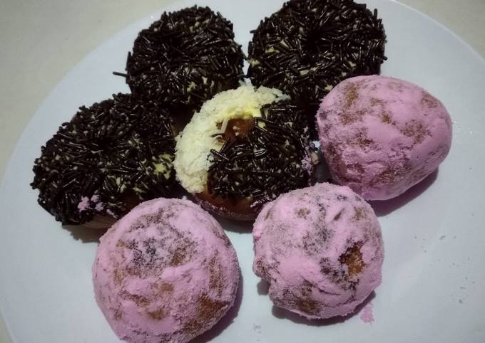 Resep termudah membuat Donat &amp; otok-otok telo madu dijamin sedap