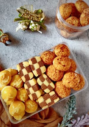 Foto resep Cookies Sat Set (1 adonan jadi 3 varian)