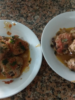 Una foto de Albóndigas de berenjena