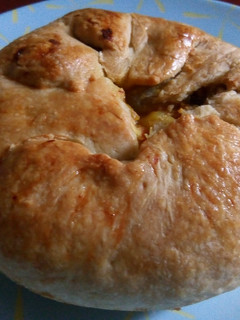 A picture of Mini chicken pot pie.