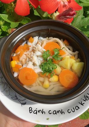 Hình của món Bánh canh cua biển _ ăn dặm cùng mẹ 🍓.