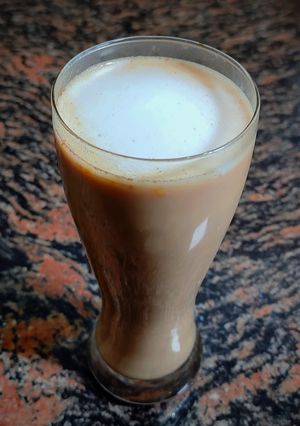 A picture of Masala chai latte 📌.