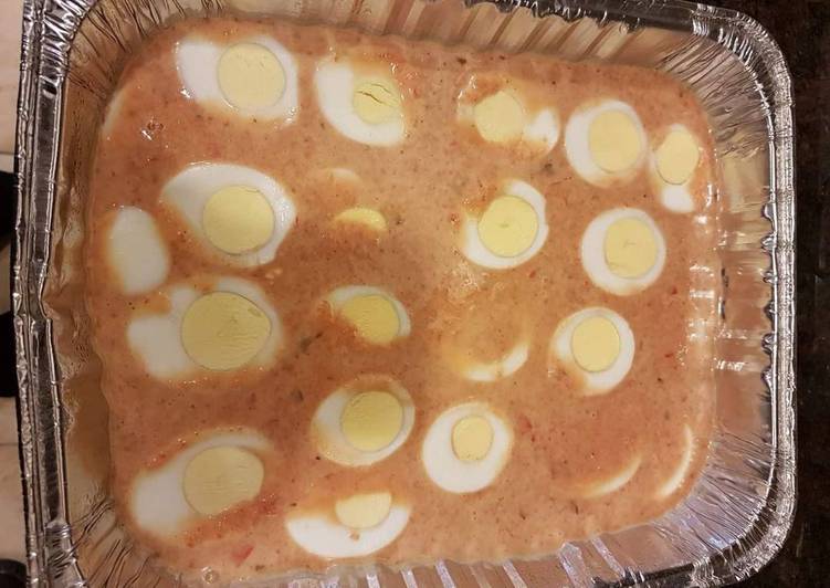 Easiest Way to Make Speedy Moi moi with boiled egg