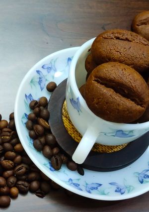 A picture of Coffee Bean Cookies !!.