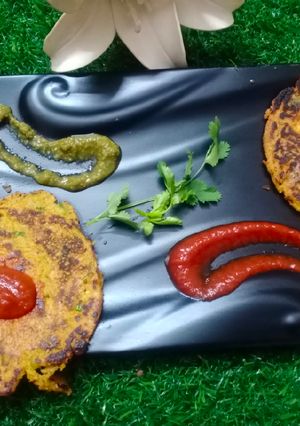 A picture of Left Over Dal Chilla.