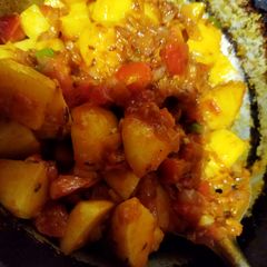 A picture of Cumin potato.