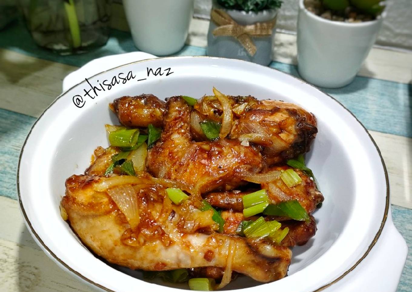 Ayam goreng saus mentega