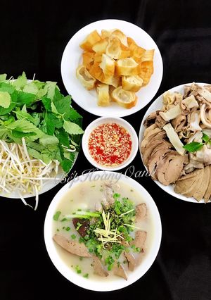 Hình của món Cháo Lòng.