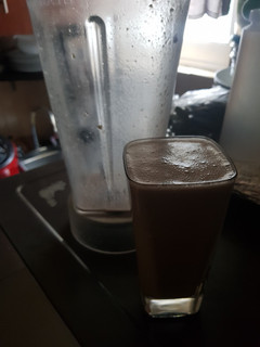 Una foto de Batido de avena plantano y canela (bajar de peso)