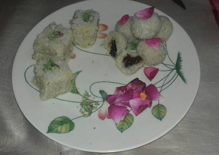 Easiest Way to Prepare Royal Lauki Gulkand ke stuff ladoo and barfi ❤💖
