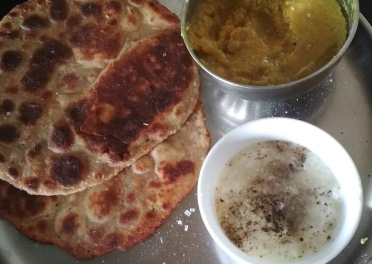 Step-by-Step Guide to Make Favorite Dal paratha