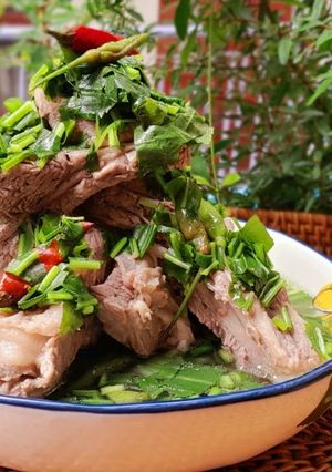 Hình của món Sườn núi lửa.