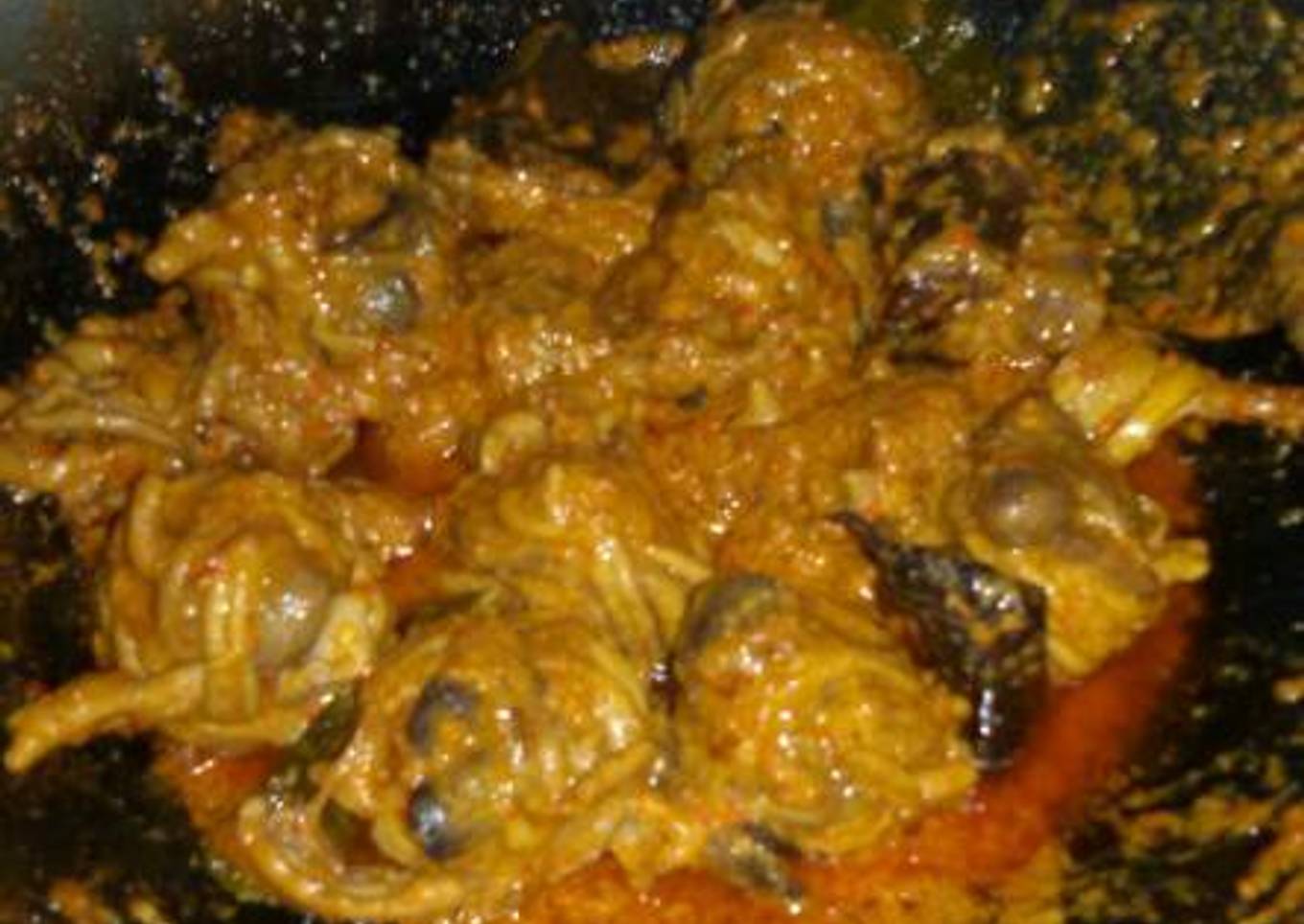 Rendang Ati Ampela Gulung