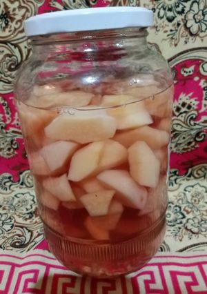 عکسی از دستور کمپوت بِه