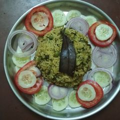 A picture of Methi pulav.