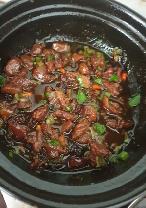 Hình của món Kho quẹt.