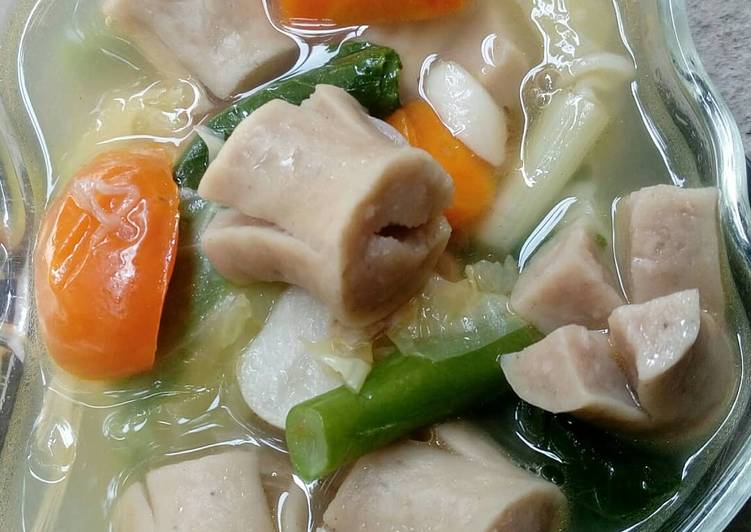 Resep Sayur sop sosis simple yang Lezat Sekali