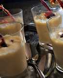Chupitos de Crema Catalana al aroma de Manzana y al microondas