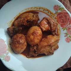 รูปของ Ayam Telor Masak Kecap