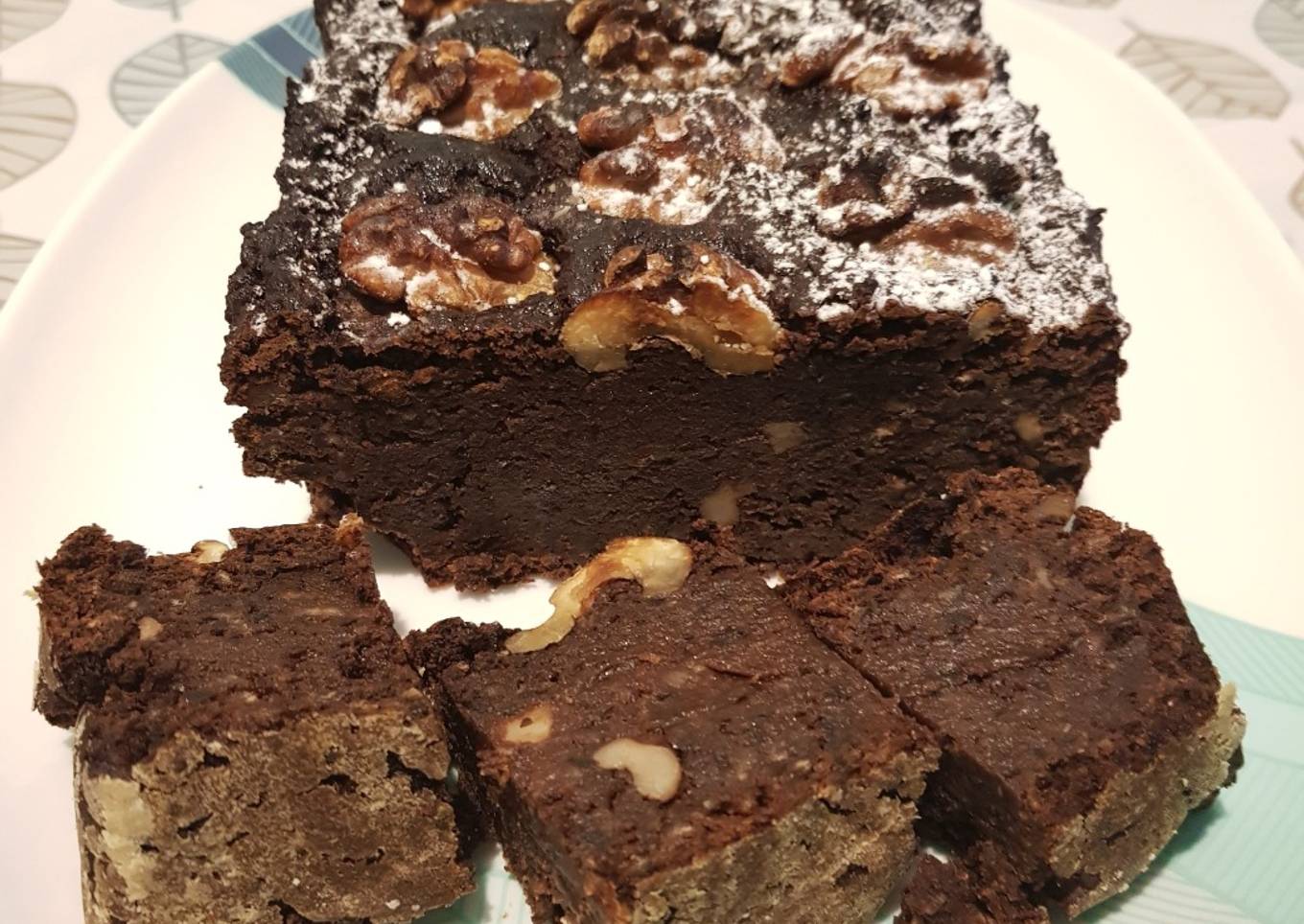 Brownie saludable (sin huevo y sin manteca)