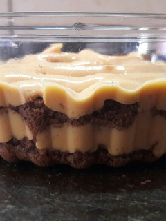 Una foto de Shot de chocotorta