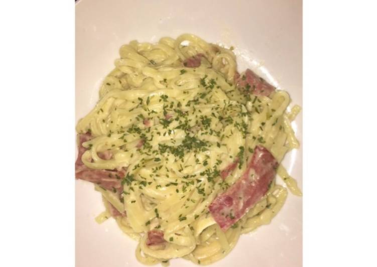 Resep Fettuccine Carbonara, Bisa Manjain Lidah