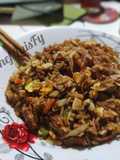 Chow fan con jamón y vegetales... Arroz chino venezolano... LuisFy