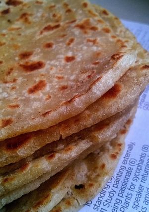 A picture of Coconut Milk Chapati #coastalcoconutdishchallenge.
