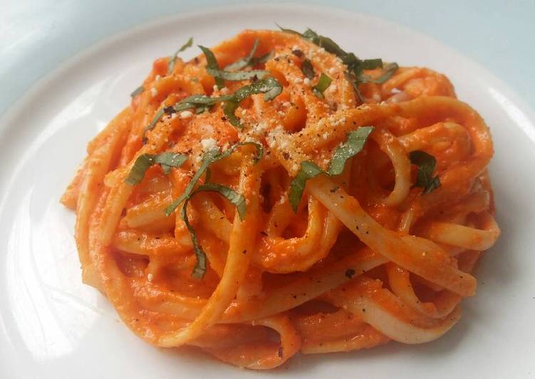 Vickys Creamy Red Pepper Pasta Sauce, GF DF EF SF NF