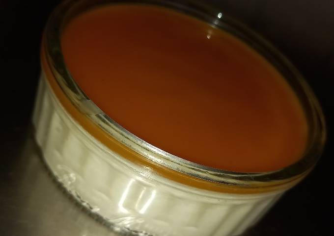 Guide to Prepare Panna cotta avec son coulis abricot/mangue🥭