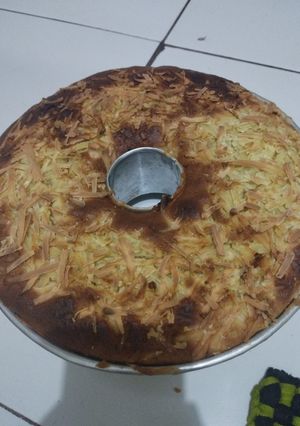 Foto resep Bolu pisang keju panggang