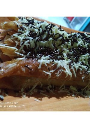 Foto resep Pisang Aroma Keju Coklat