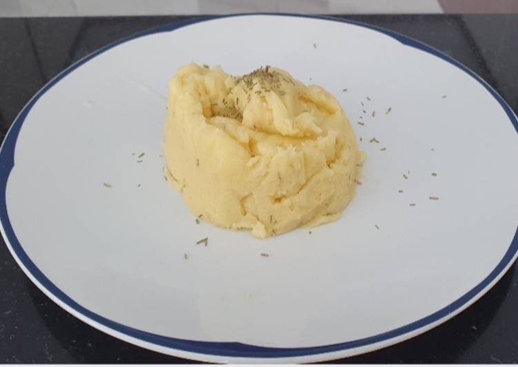 Resep Mashed potato extra creamy | Bahan Membuat Mashed potato extra creamy Yang Enak Dan Lezat