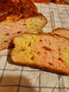 Színes kalács recept fotója