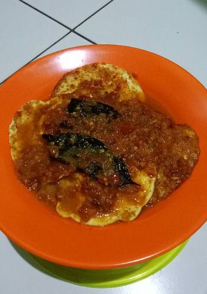 Foto resep Telor ceplok balado