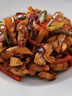 A picture of Chicken Fajitas.