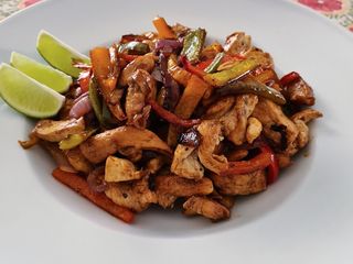 Fajitas de pollo