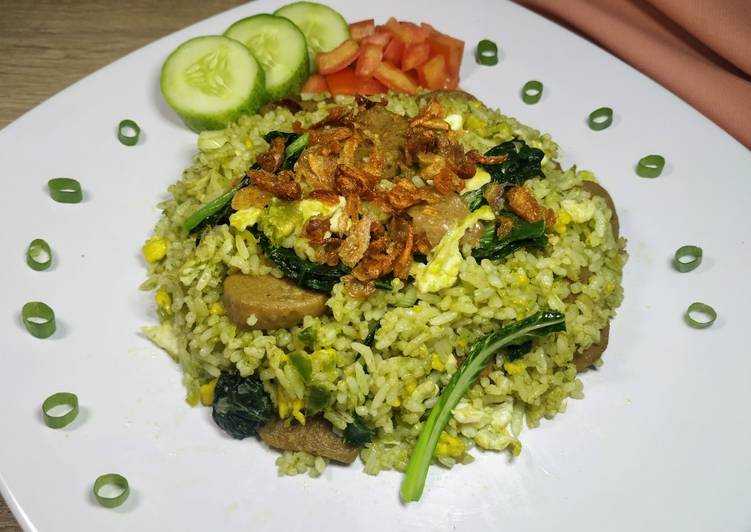 Resep Nasi Goreng Cabe Hijau, Enak Banget