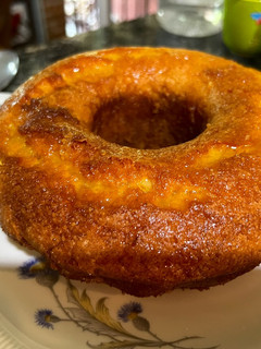 Una foto de Budín naranja húmedo