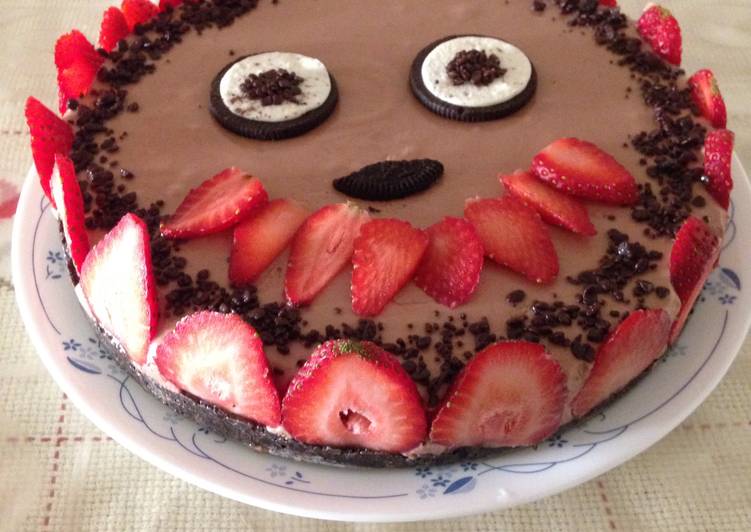 Steps to Make Any-night-of-the-week Oreo Nutella Cheesecake