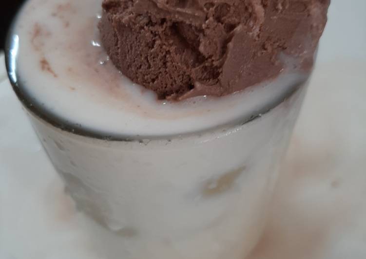 Milk Choco Float